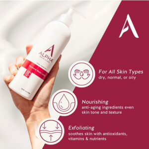 Alpha Skin Care Renewal Body Lotion 12% Glycolic AHA – 12 fl oz - Image 3
